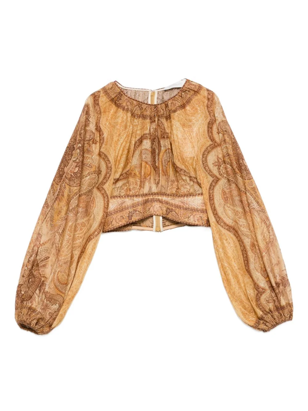 Wanderlust Cotton And Silk Top - 1