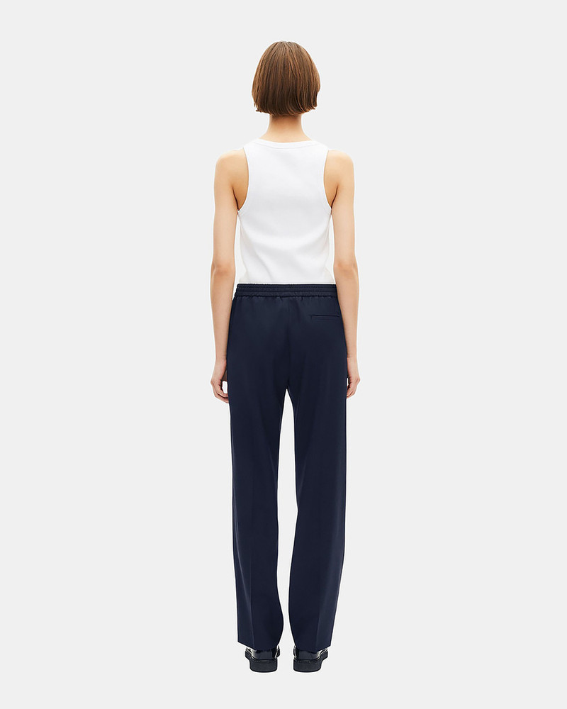 BLACK WOOL PANTS 3