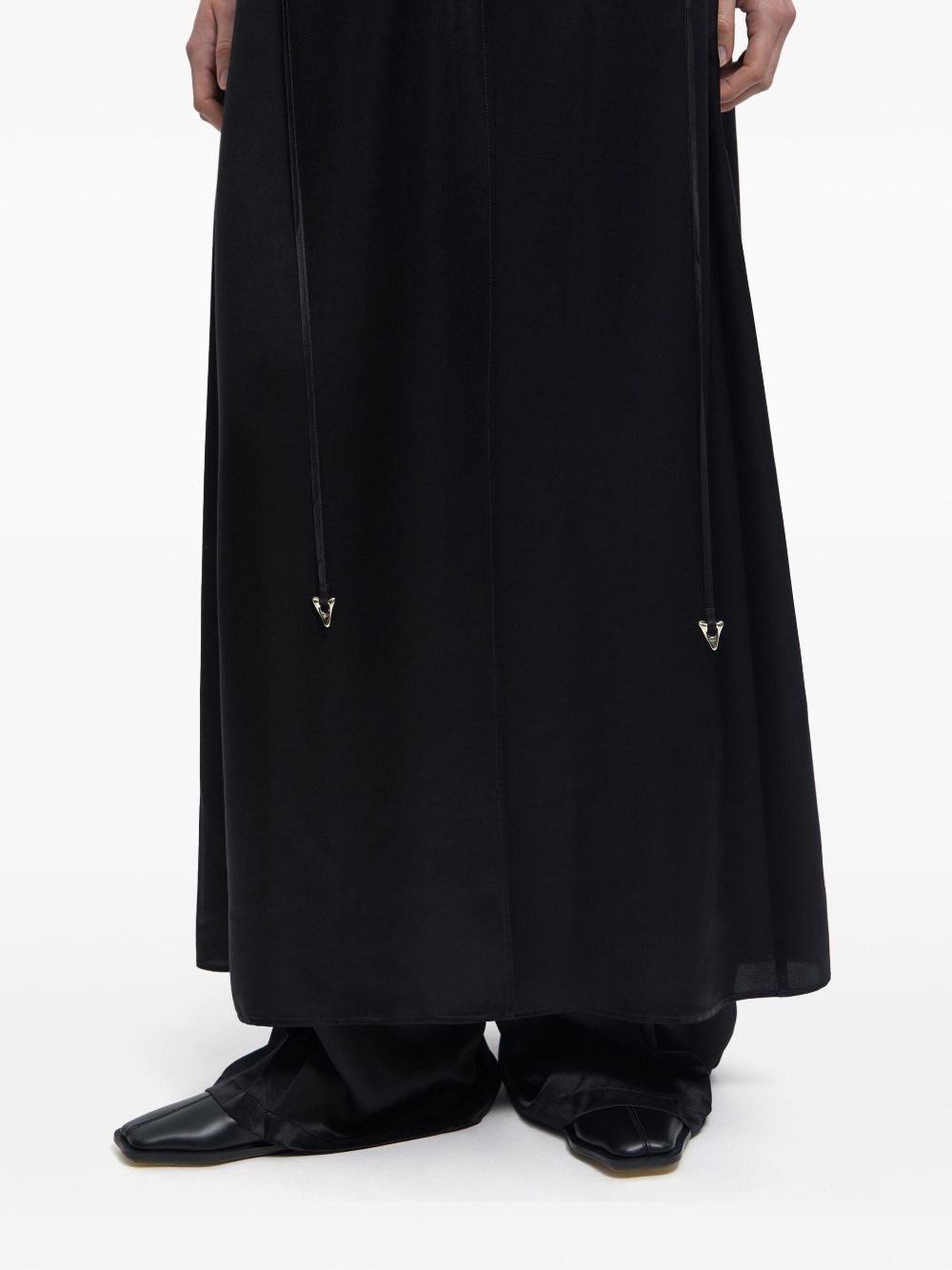 satin maxi dress - 5