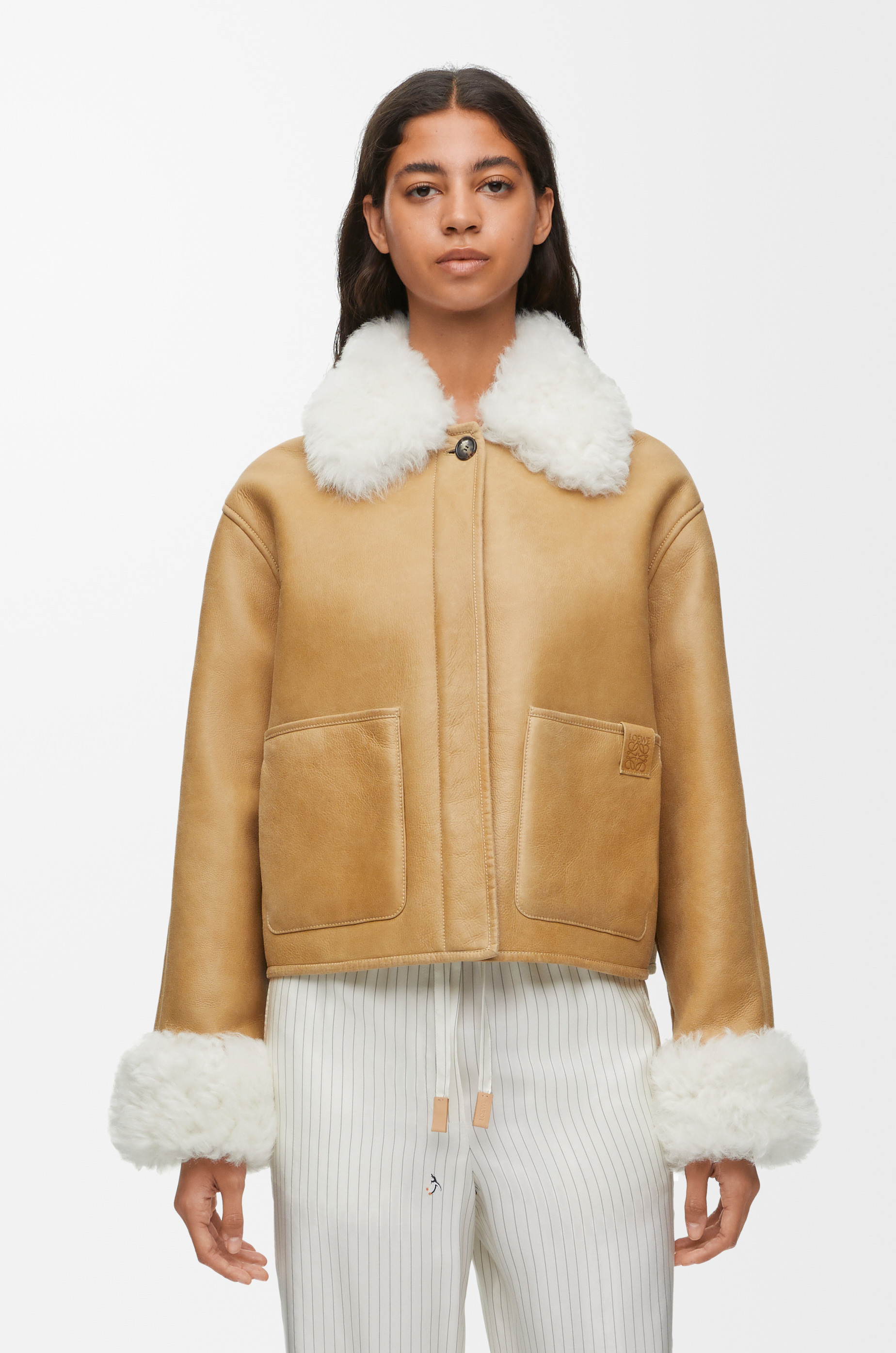 Jacket in shearling - 3