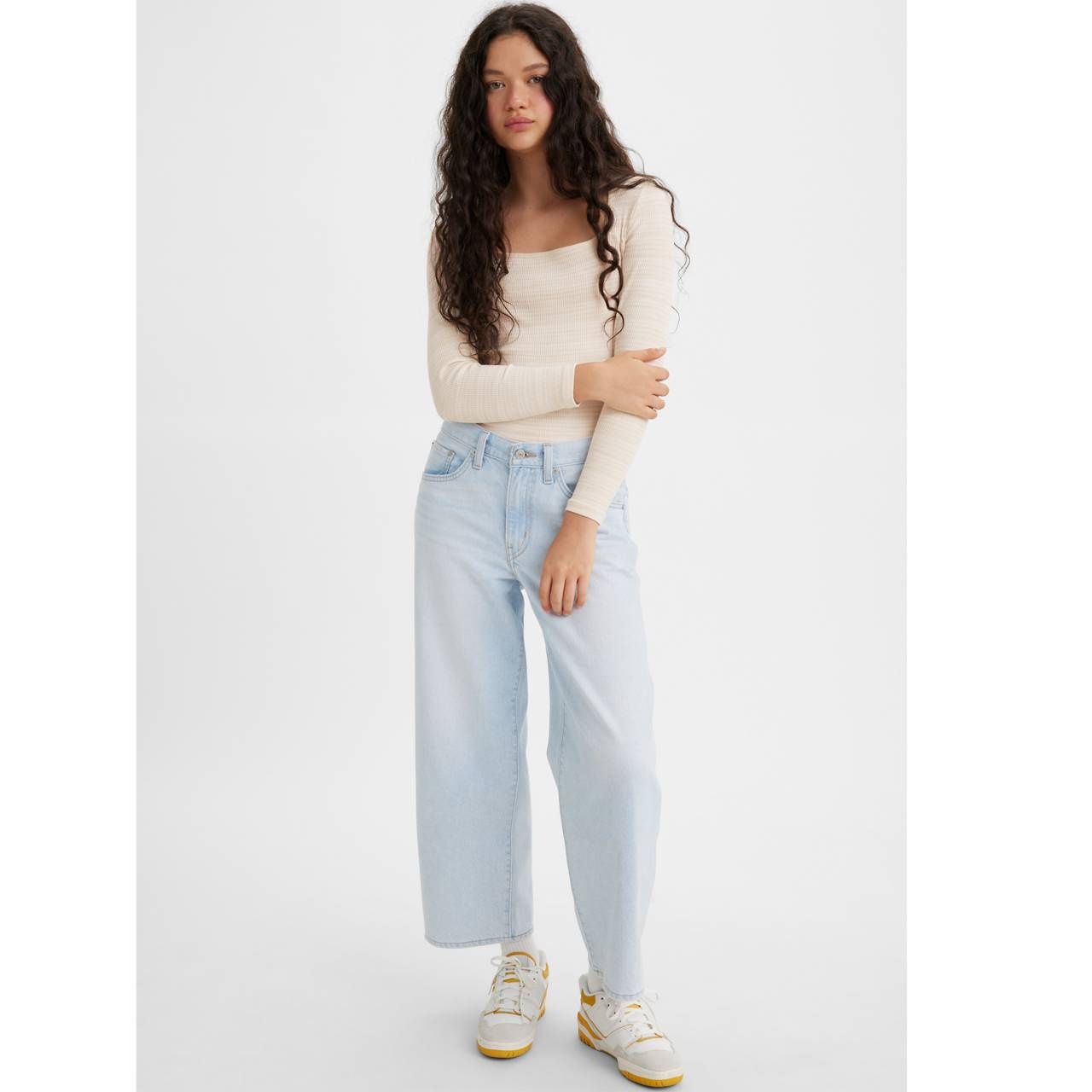 BAGGY HIGH WATER JEANS - 2