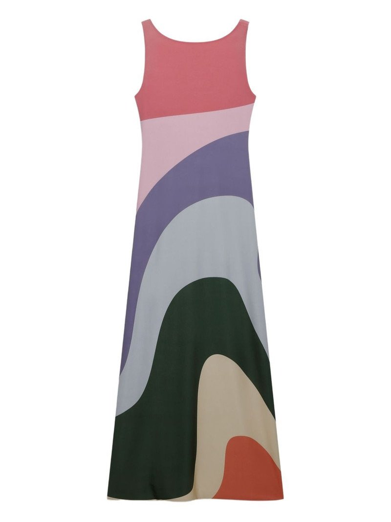 Rainbow midi dress 1