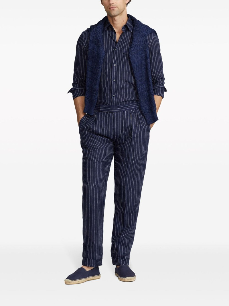 Ralph Lauren striped linen shirt outlook
