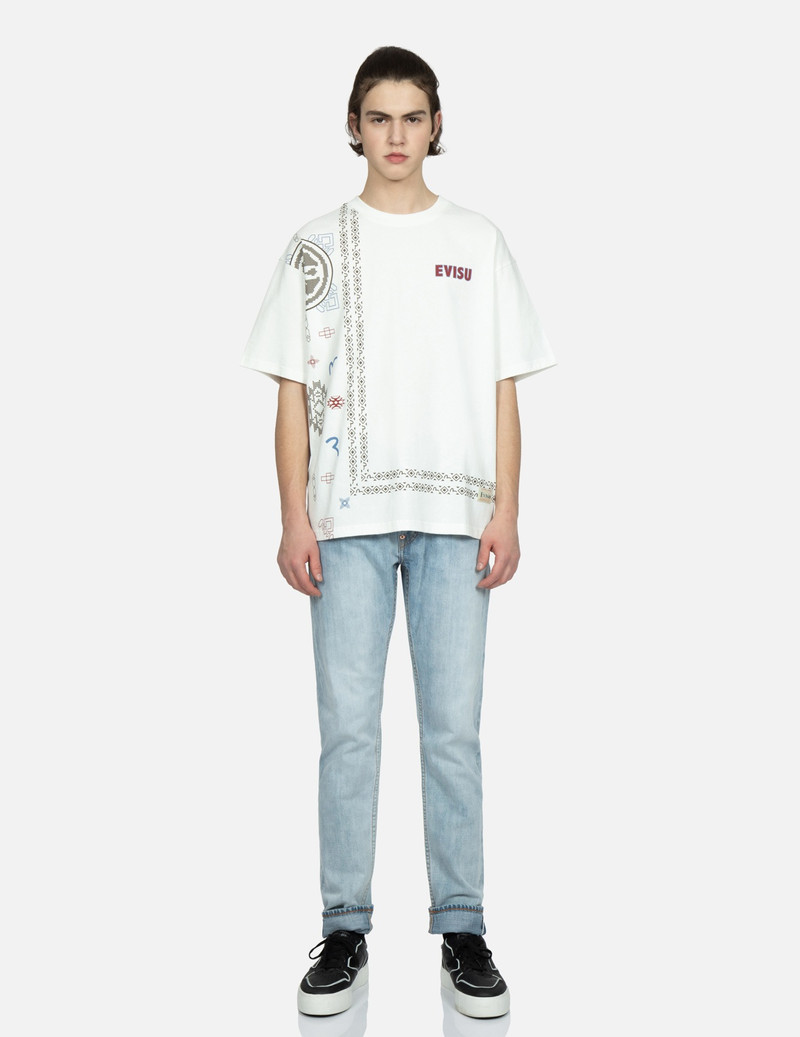 NOMADIC BANDANA-PATTERN PRINT CARROT-FIT JEANS #2017 6