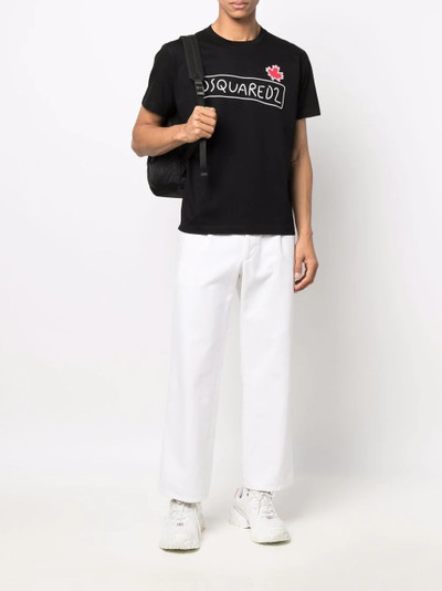 DSQUARED2 doodle-print T-shirt outlook