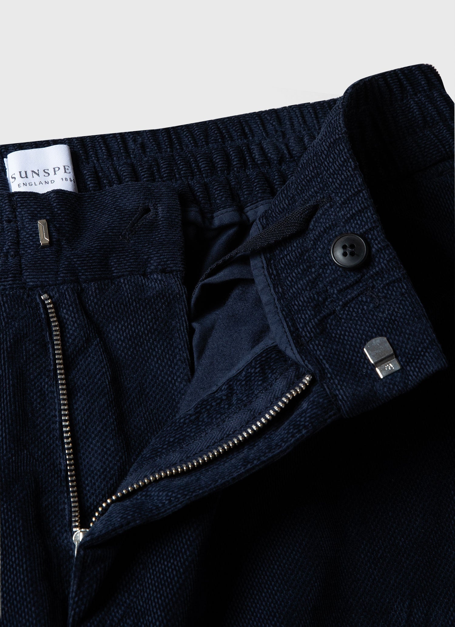 Cellular Cord Drawstring Trouser - 4