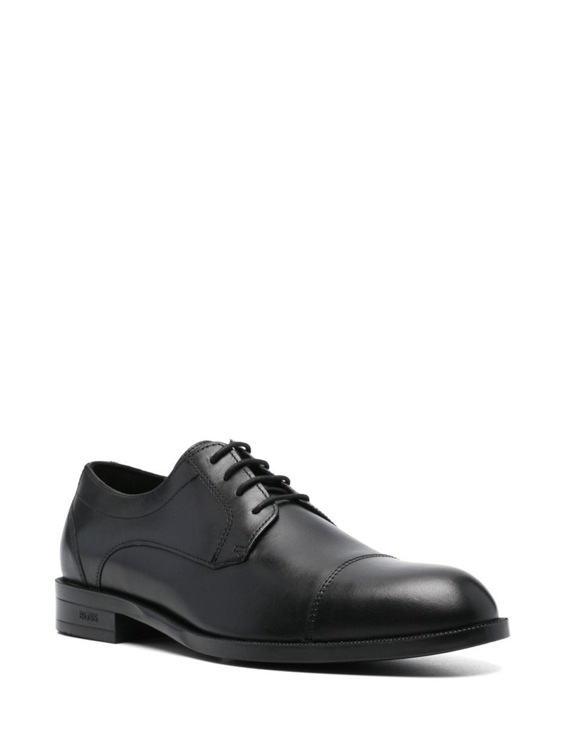 BOSS leather derby shoes outlook