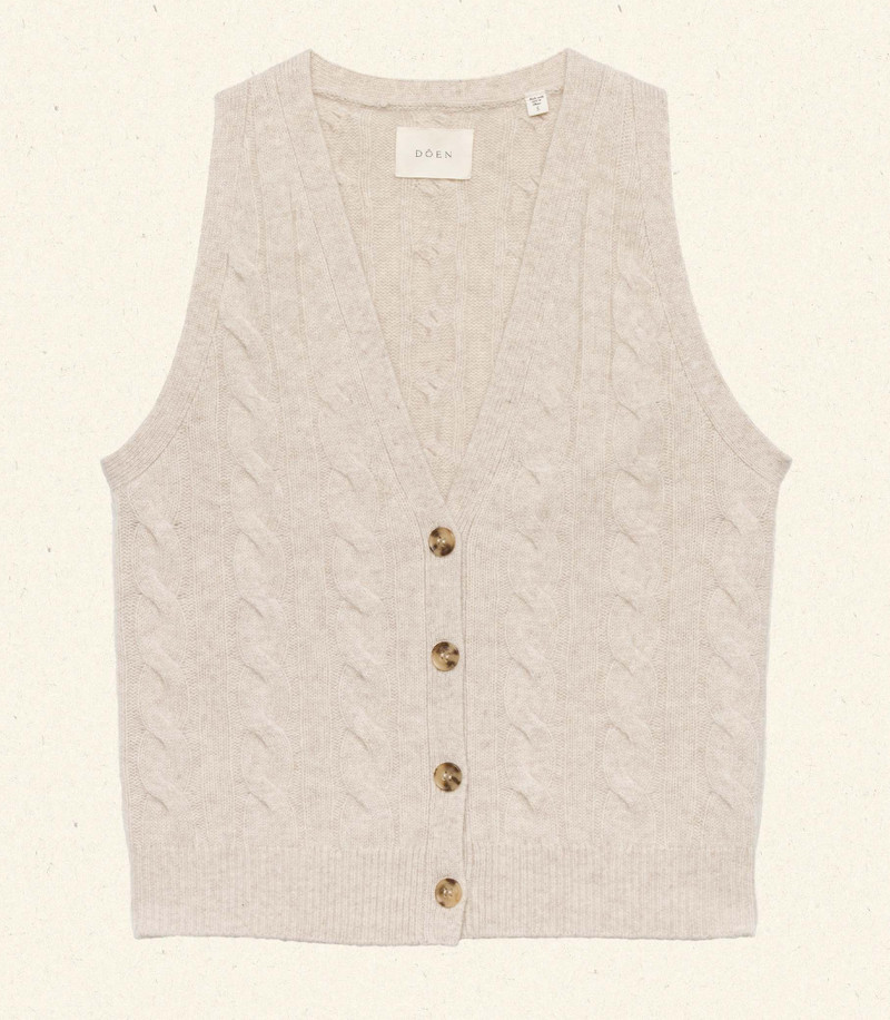 ALBERTA CASHMERE VEST 1