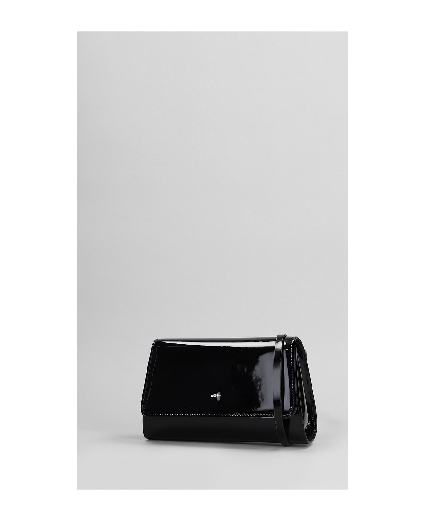 Cleopatra Clutch In Black Patent Leather - 2
