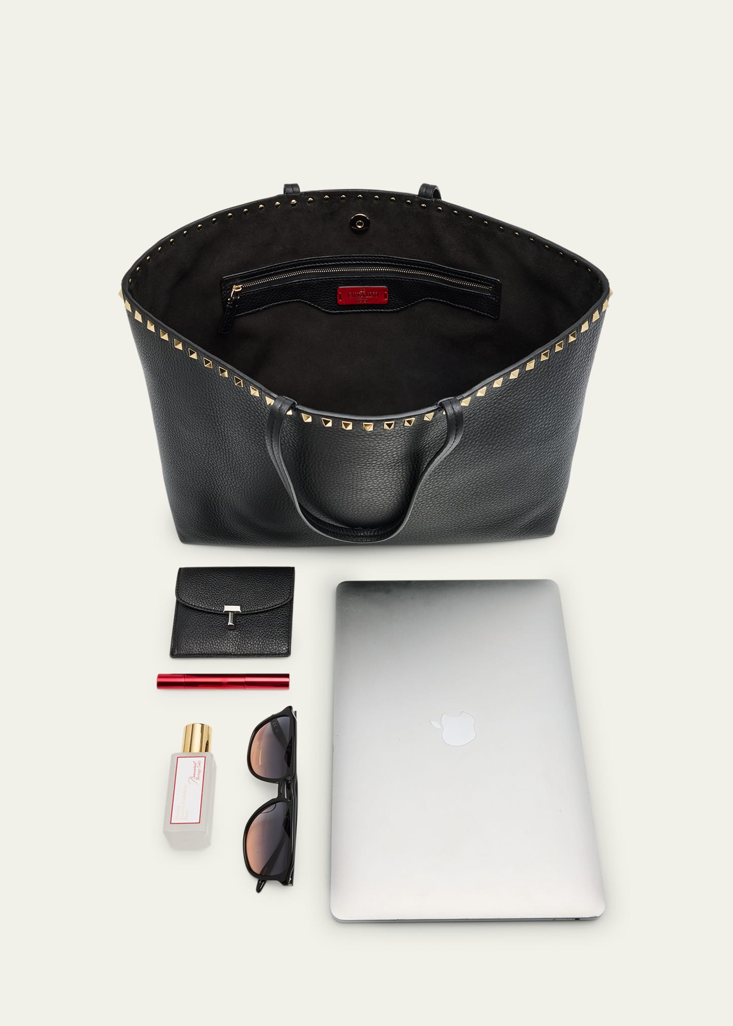 Rockstud Vitello Tote Bag - 7