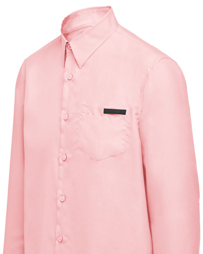 Prada Pongé silk shirt outlook