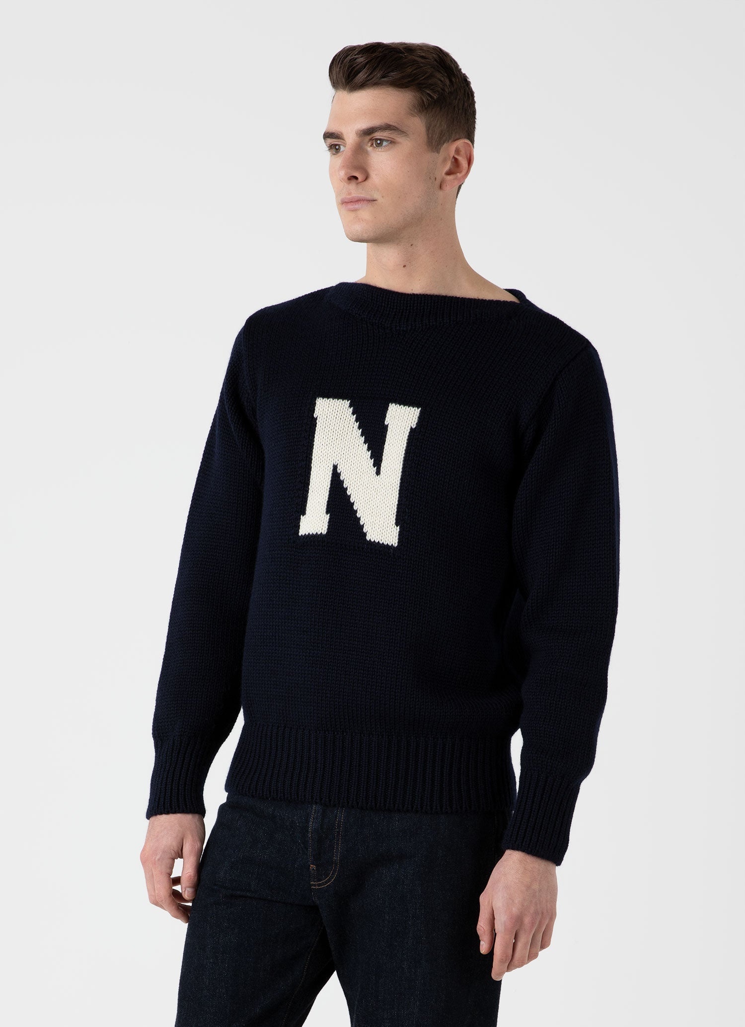 Sunspel x Nigel Cabourn Wide Neck Crew - 2