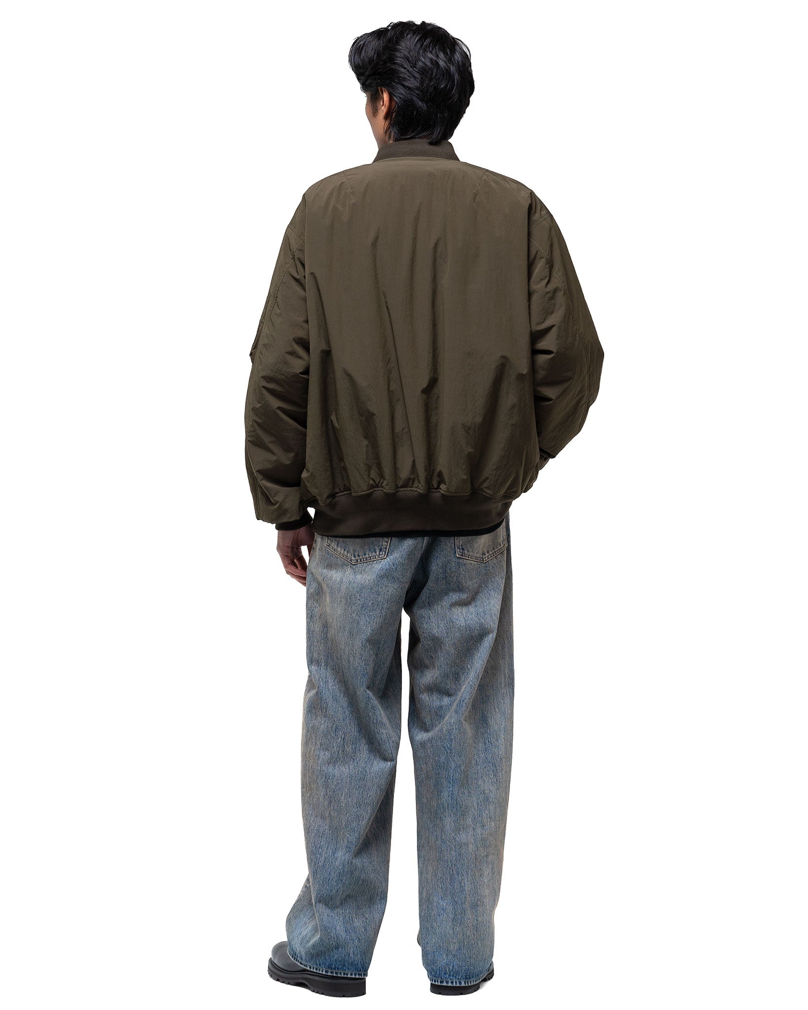 ssstein Twist Seam Baggy Vintage Denim Jeans Indigo | REVERSIBLE