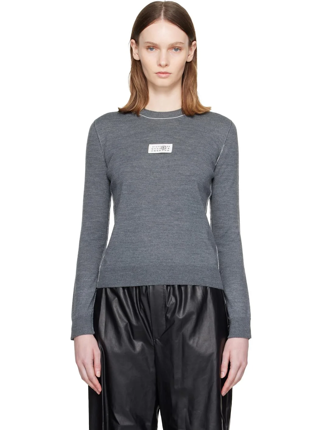 Gray Essentials Sweater - 1