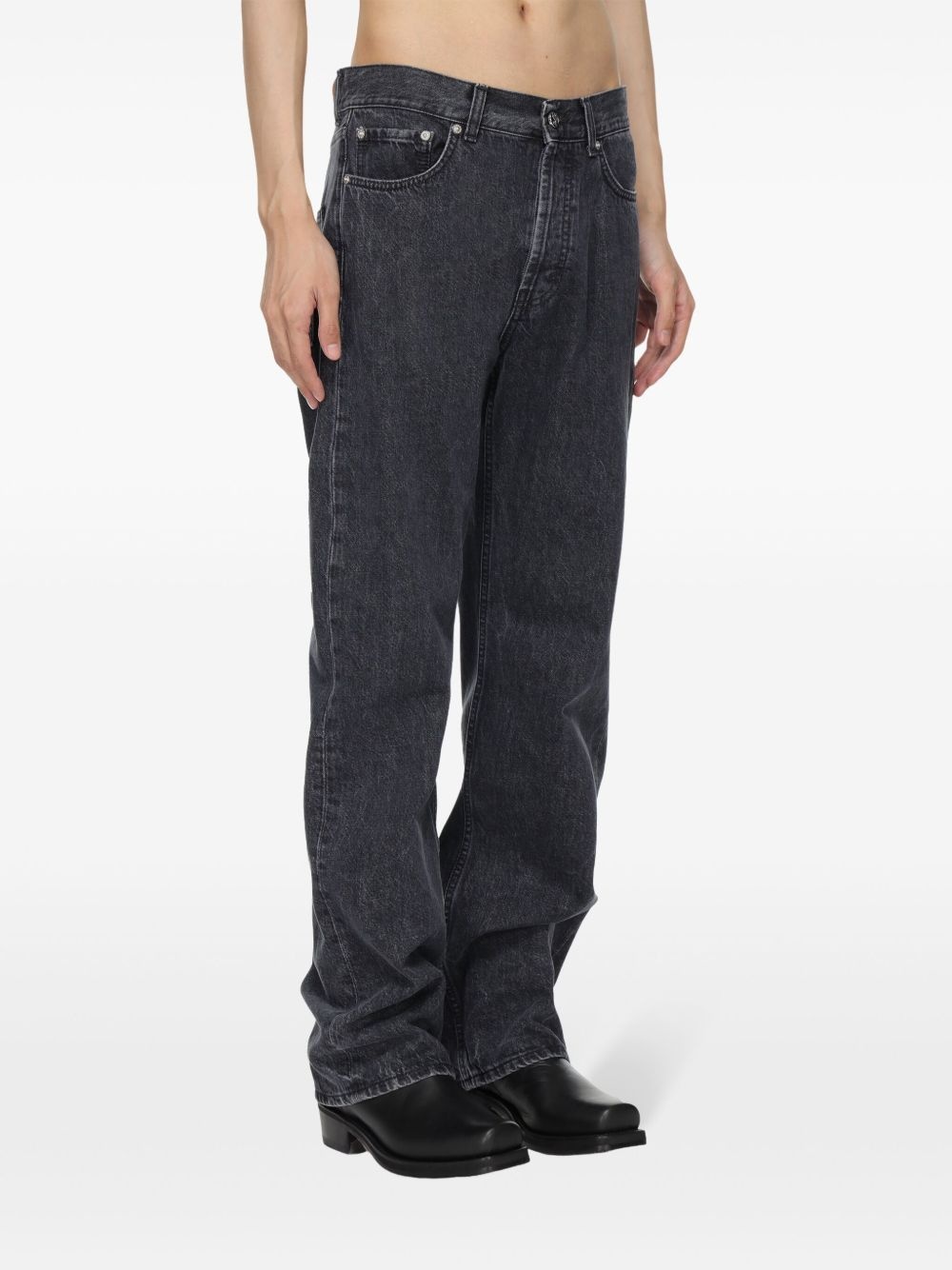 classic-cut jeans - 3