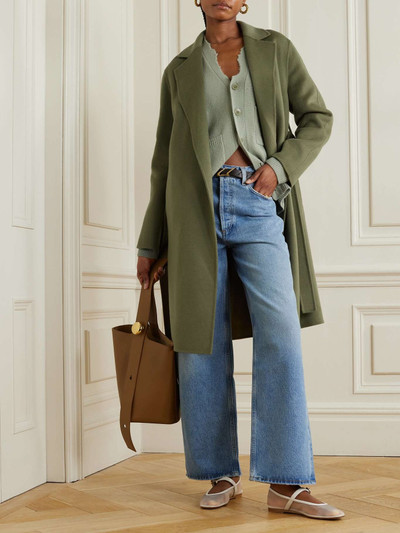 JOSEPH Cenda belted wool and cashmere-blend coat outlook