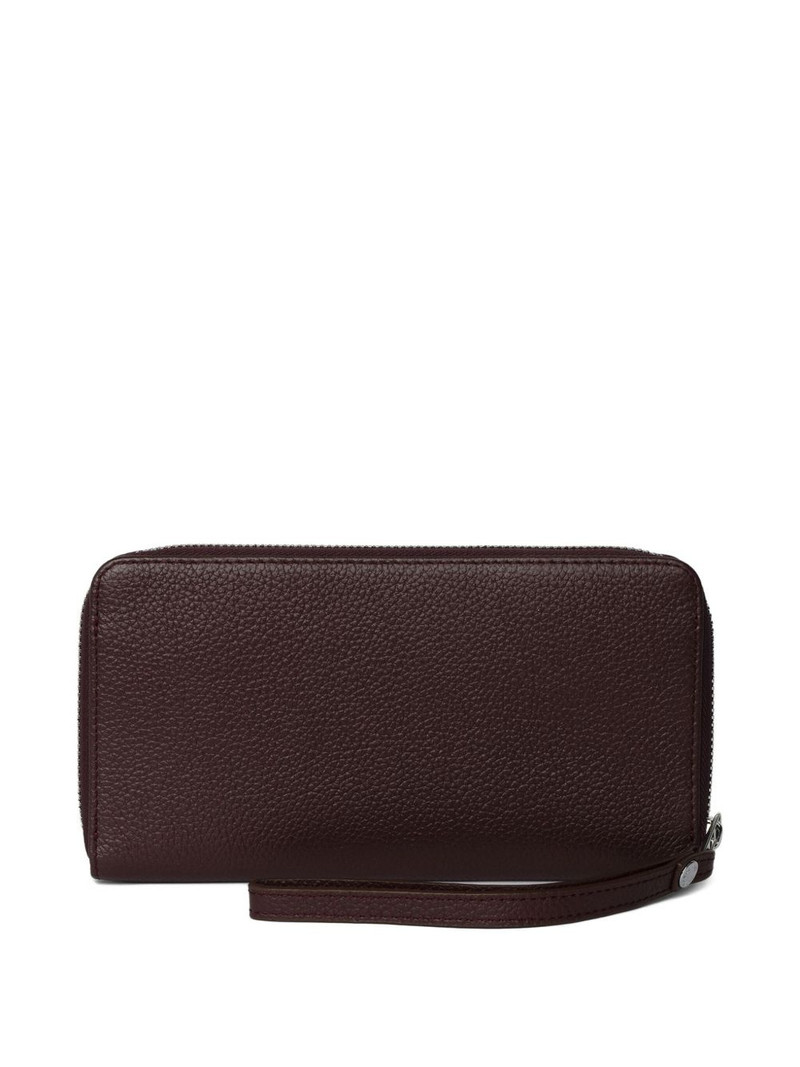 Zadig & Voltaire grained-leather wallet outlook