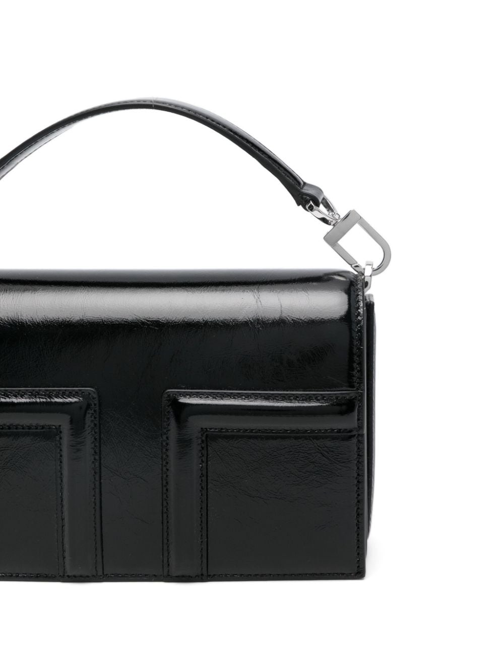 T-Flap naplack-leather mini bag - 4