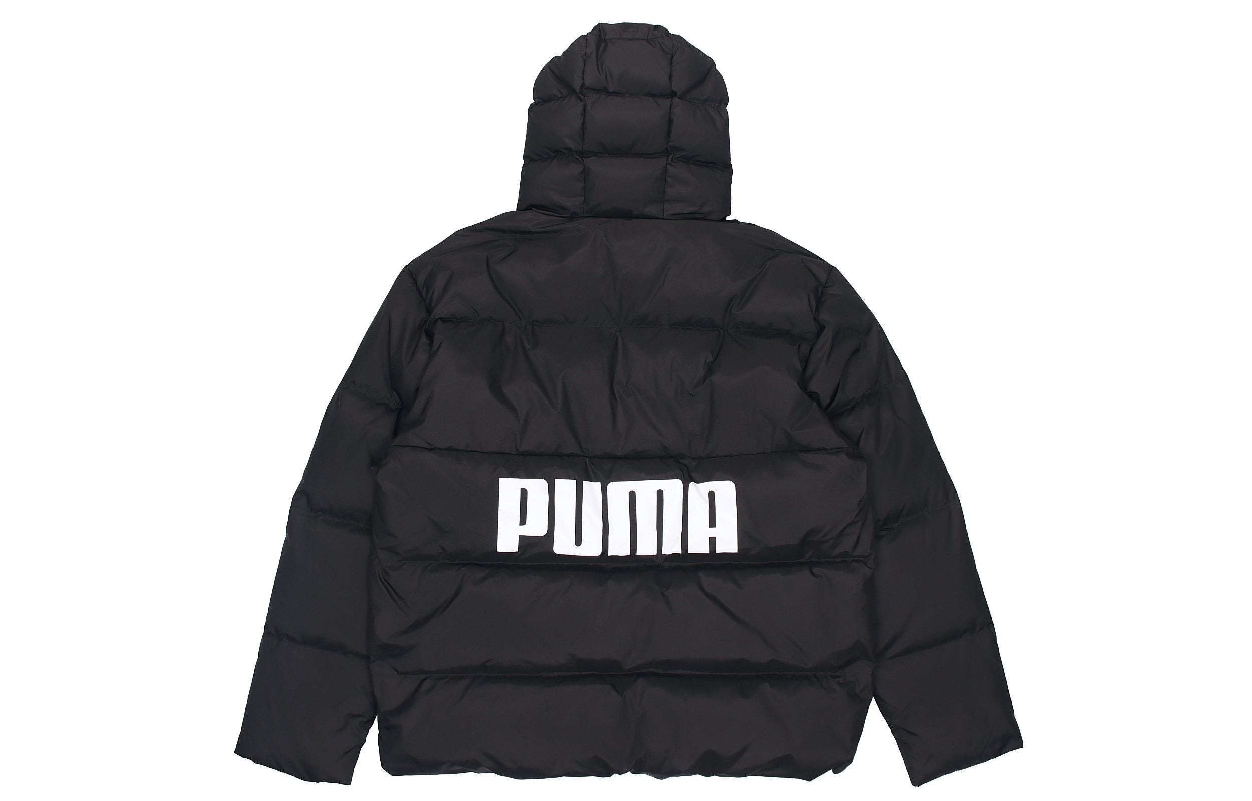 Puma Essential Down Coat 'Black White' 586929-01 - 2