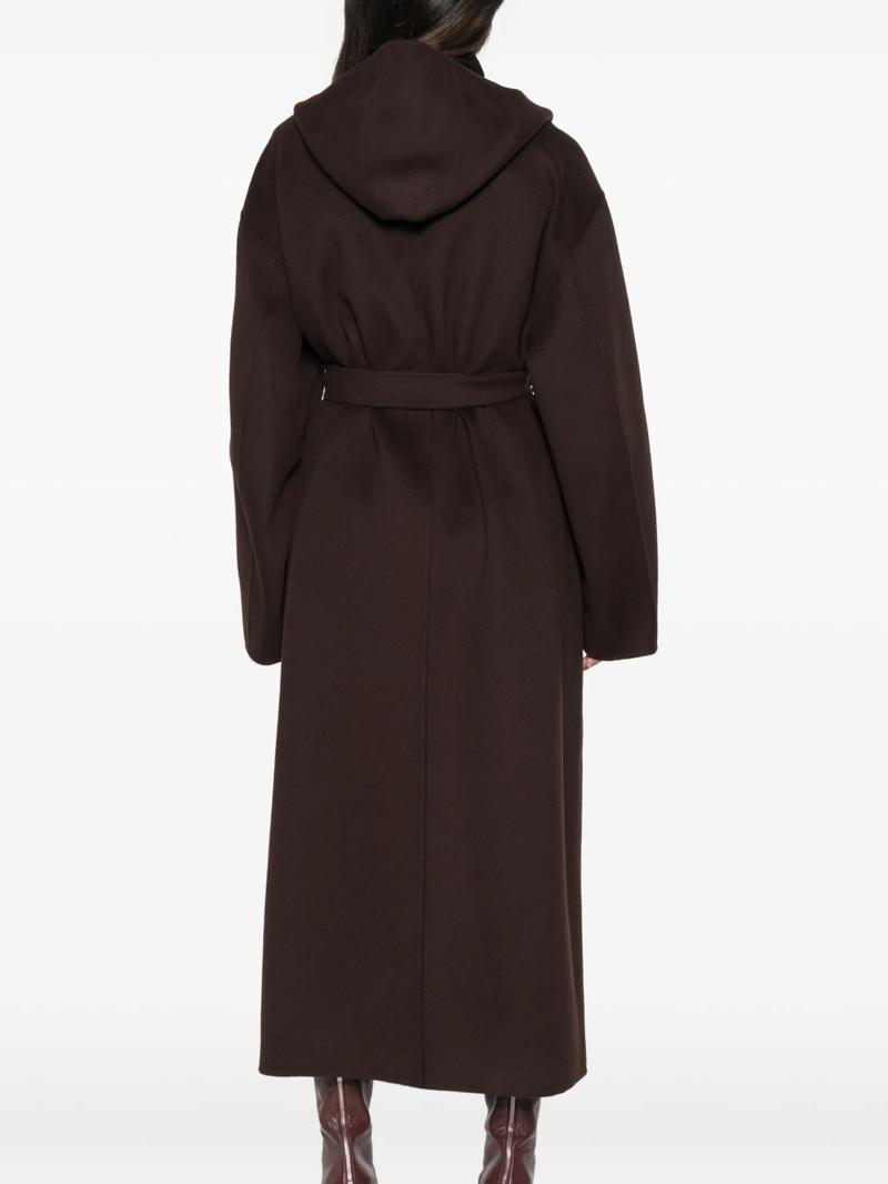 Sportmax Hooded Belted Coat 3