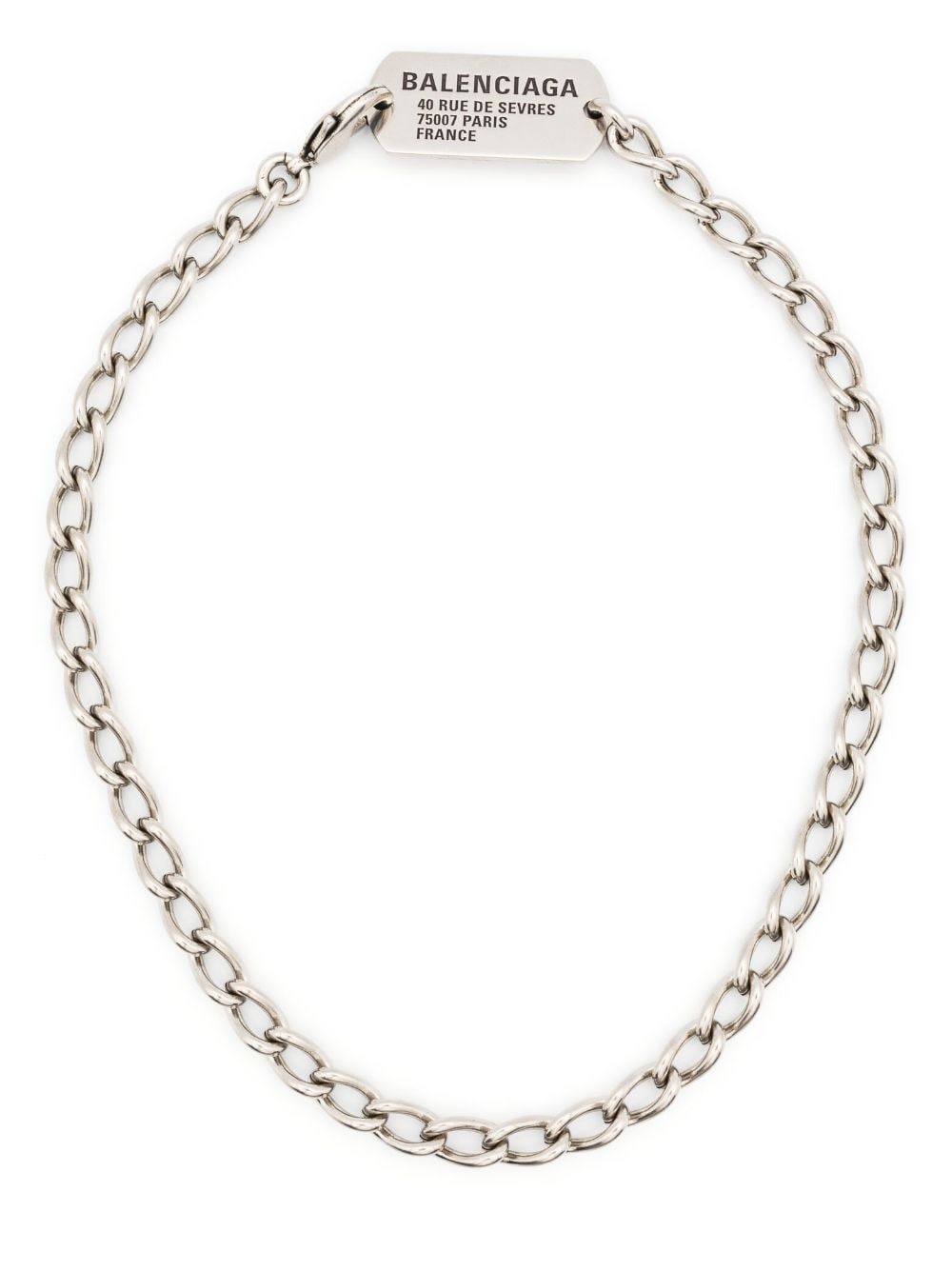 logo-atg choker necklace - 1