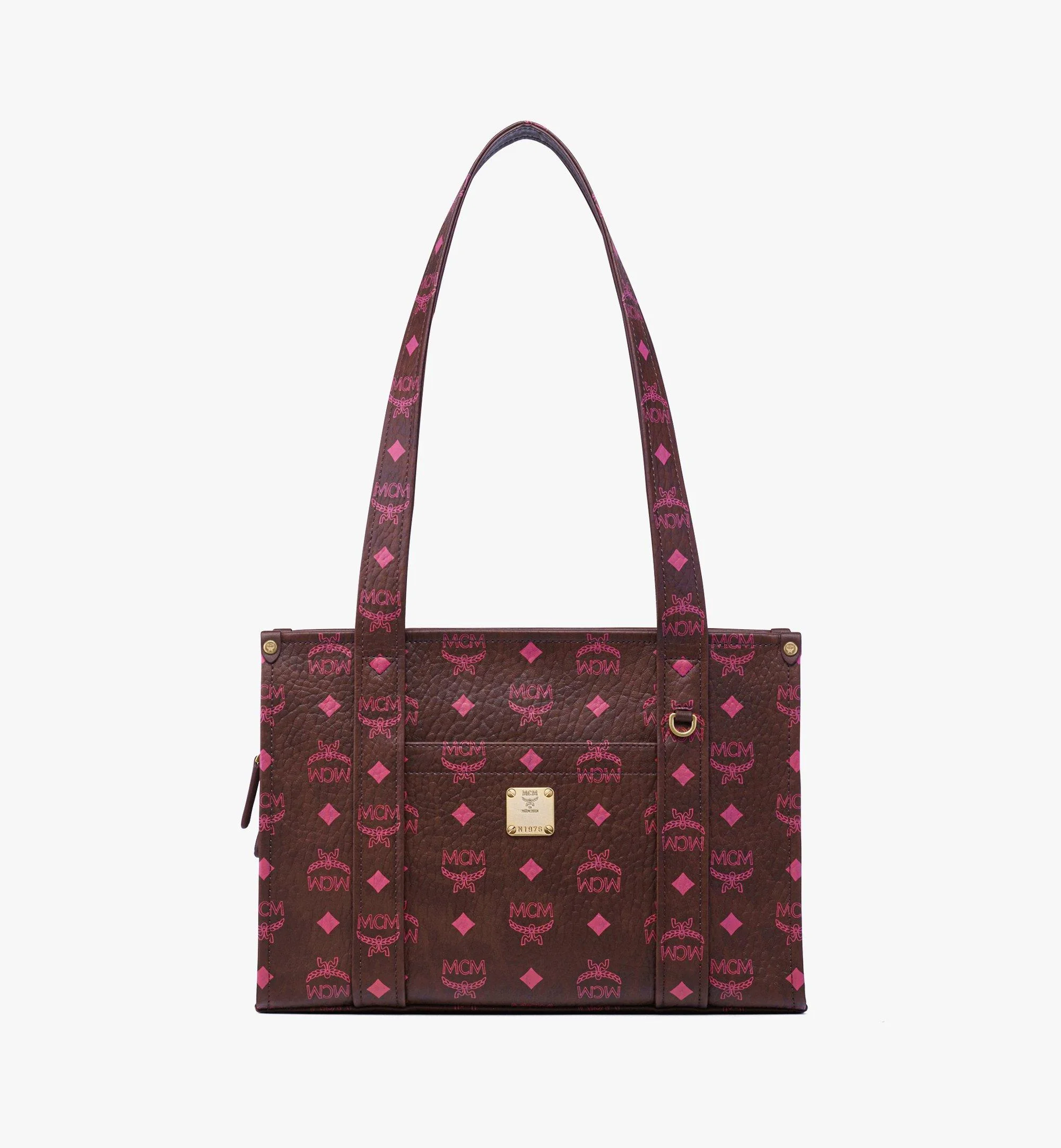 Aren School Bag Tote in Visetos - 1