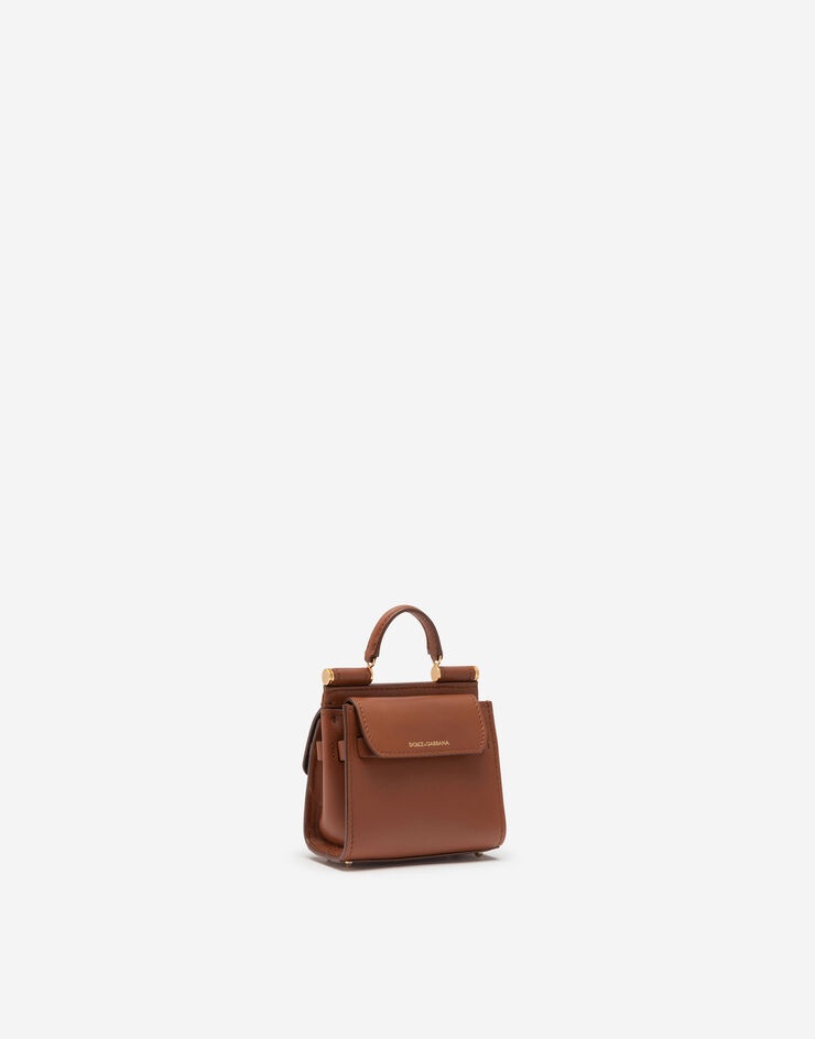 Sicily 58 micro bag in plain calfskin - 4