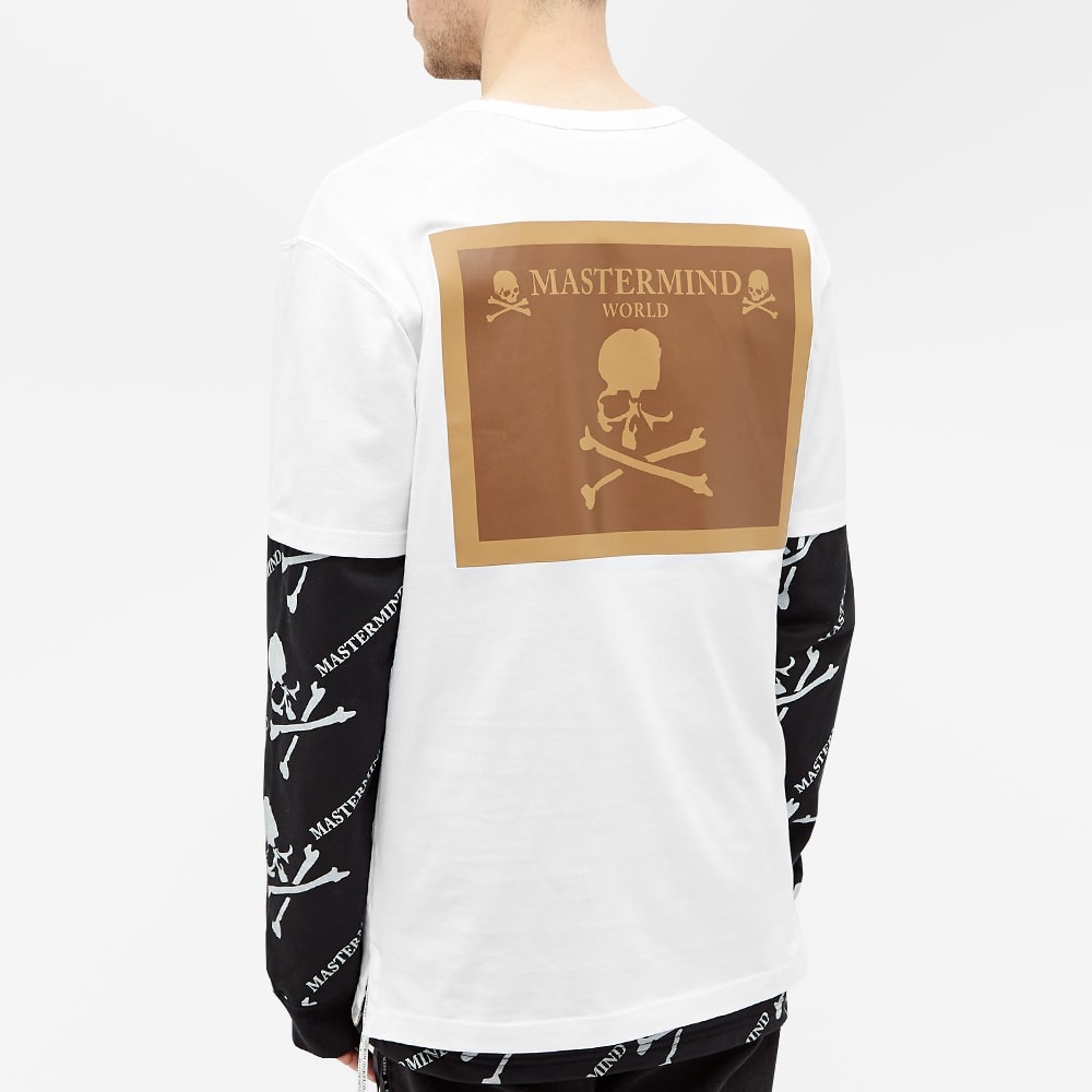 MASTERMIND WORLD Leather Patch Logo Tee - 6