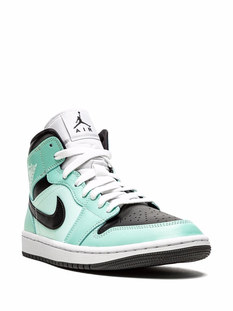 Jordan Air Jordan 1 Mid "Aqua Black" sneakers outlook