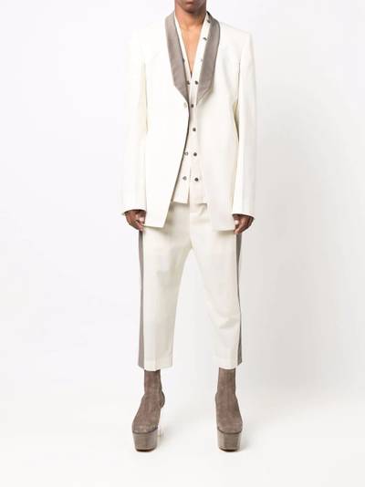 Rick Owens walrus tuxedo blazer outlook