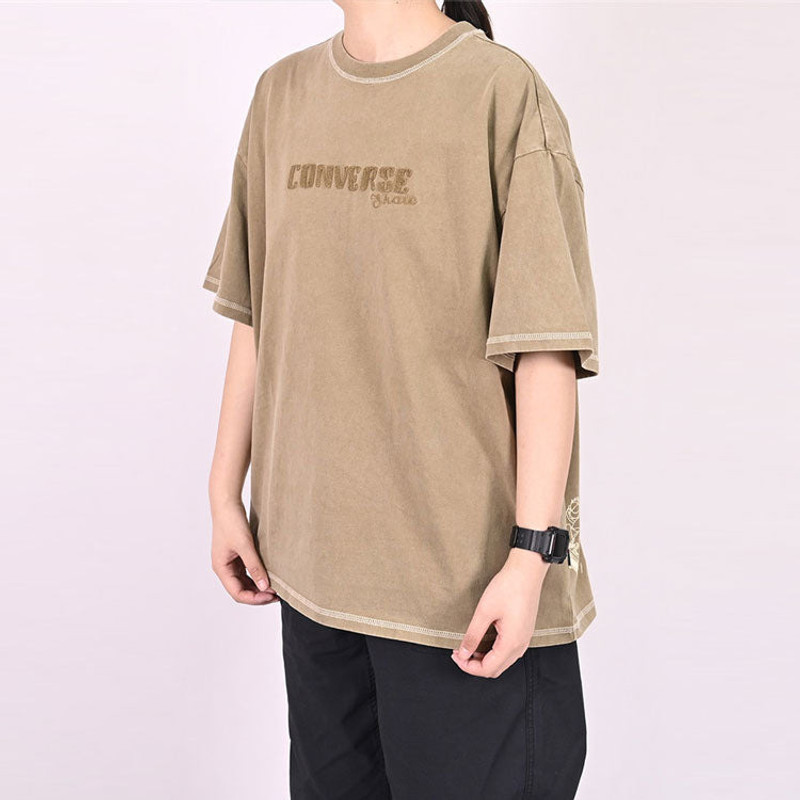 Converse Converse Skateboard Wash Tee 'Light Brown' 10026164-A01 outlook