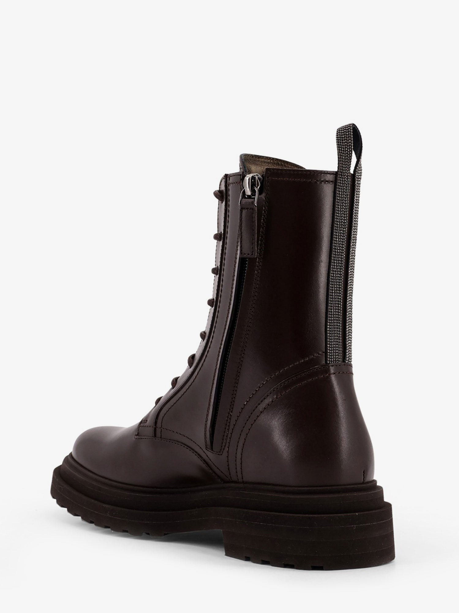 Brunello Cucinelli Leather Ankle Boots - 3