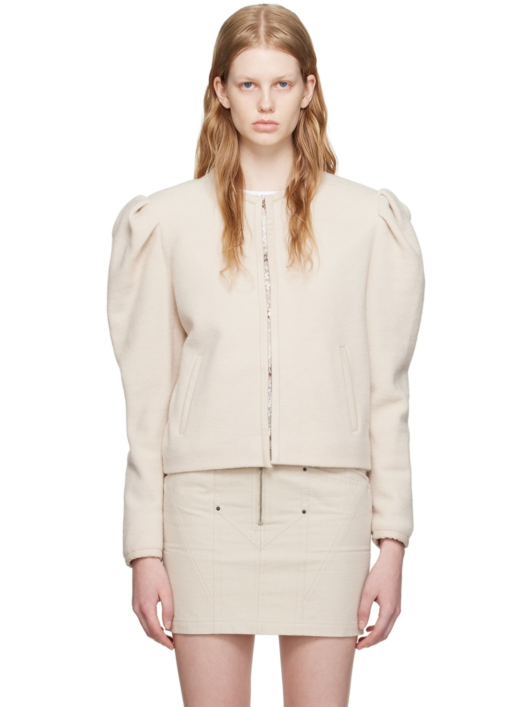 Beige Zingy Jacket - 1