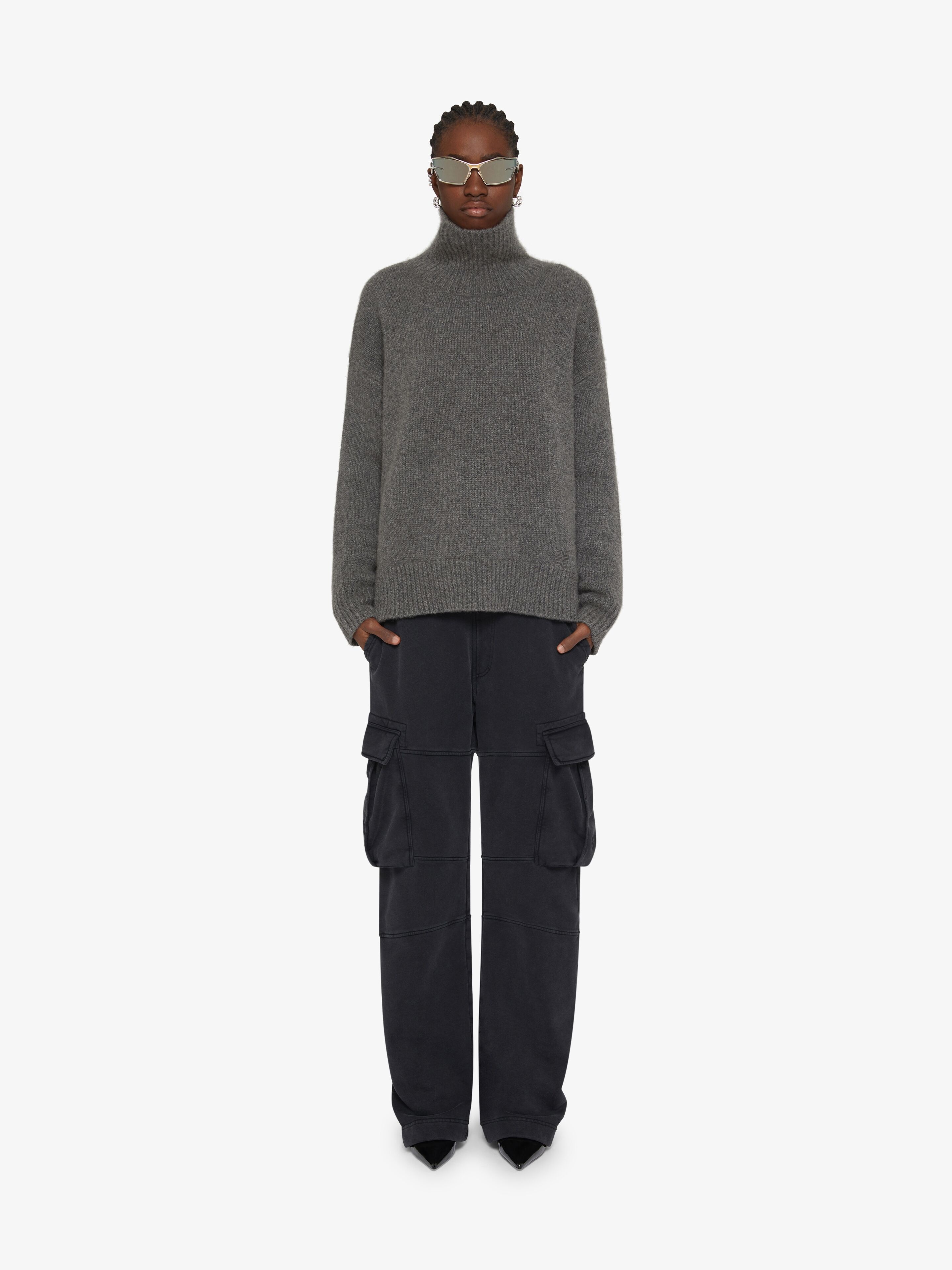 CARGO PANTS IN COTTON JERSEY - 2
