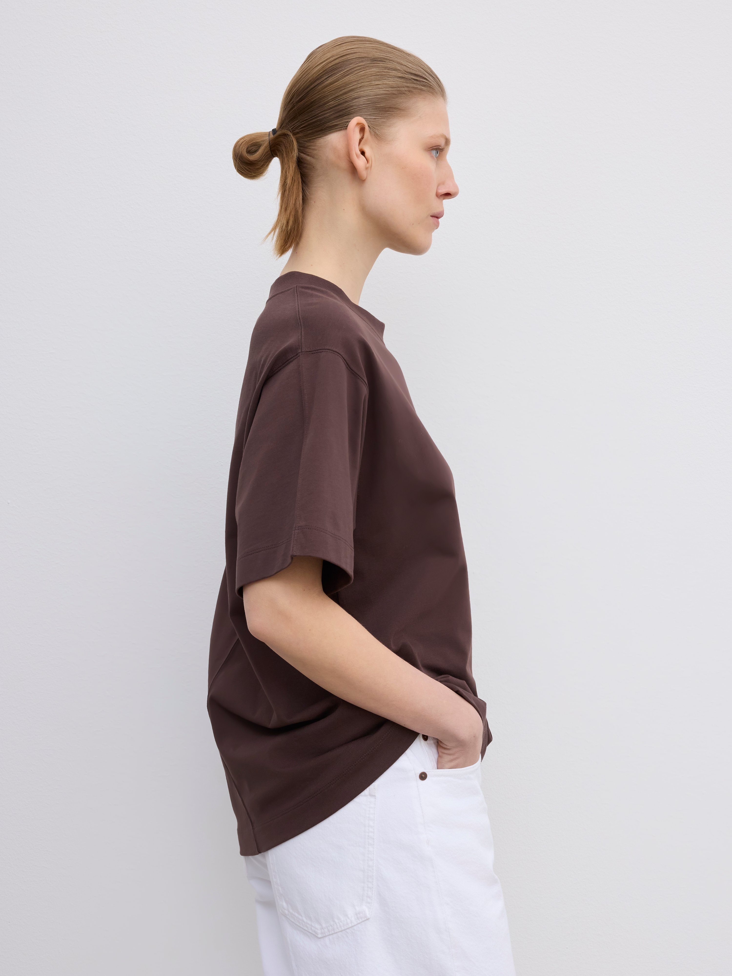 Oversized Cotton Tee - 3