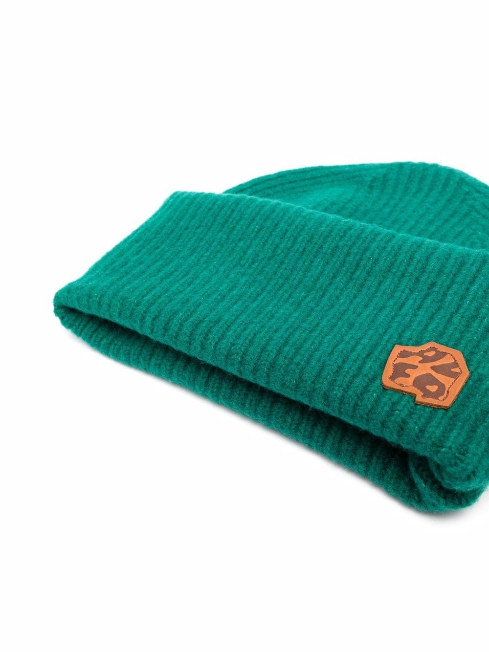 ribbed knit beanie - 2