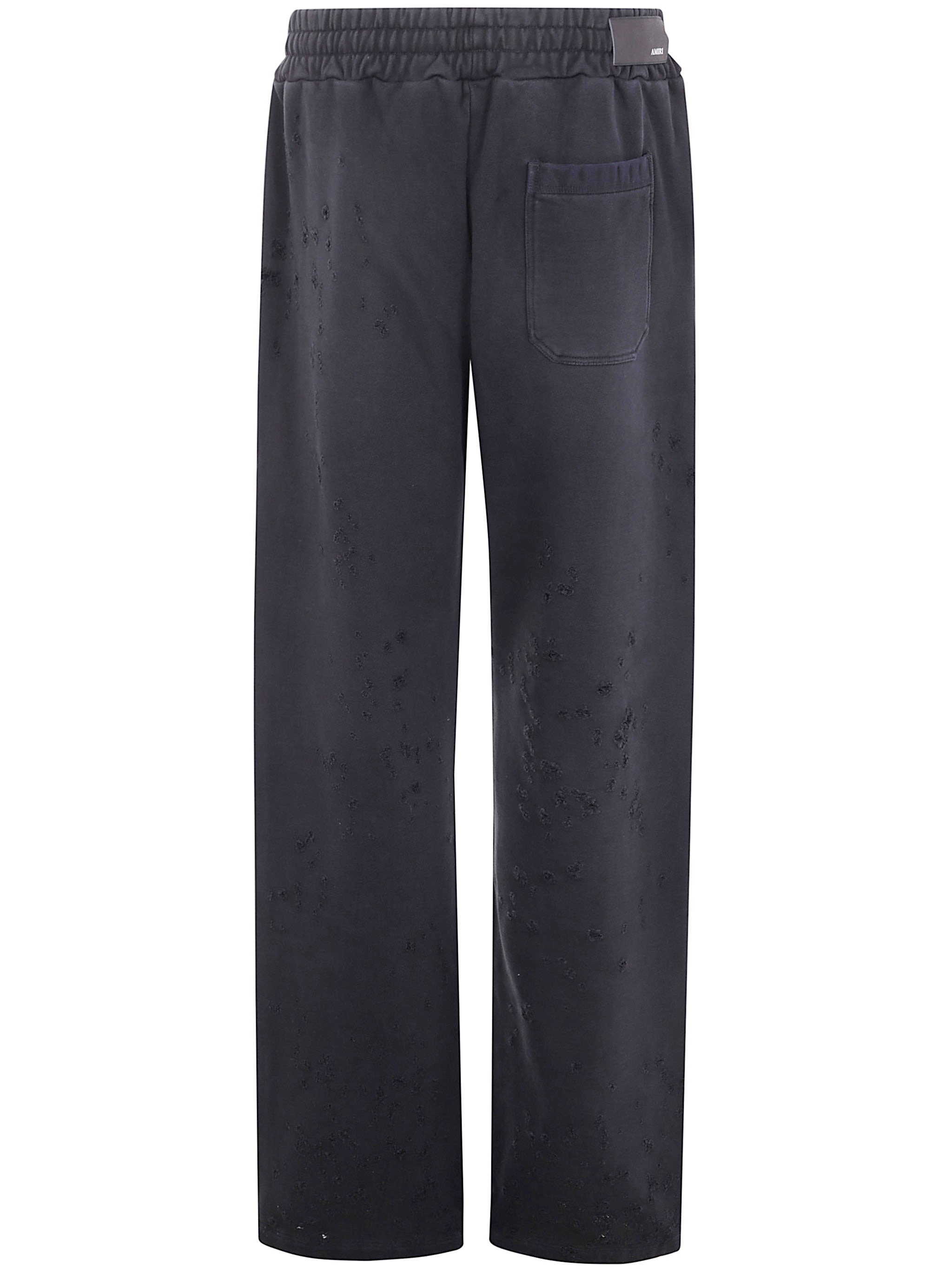 Amiri Men "Ma Shotgun Embroidered" Straight Sweatpant - 7