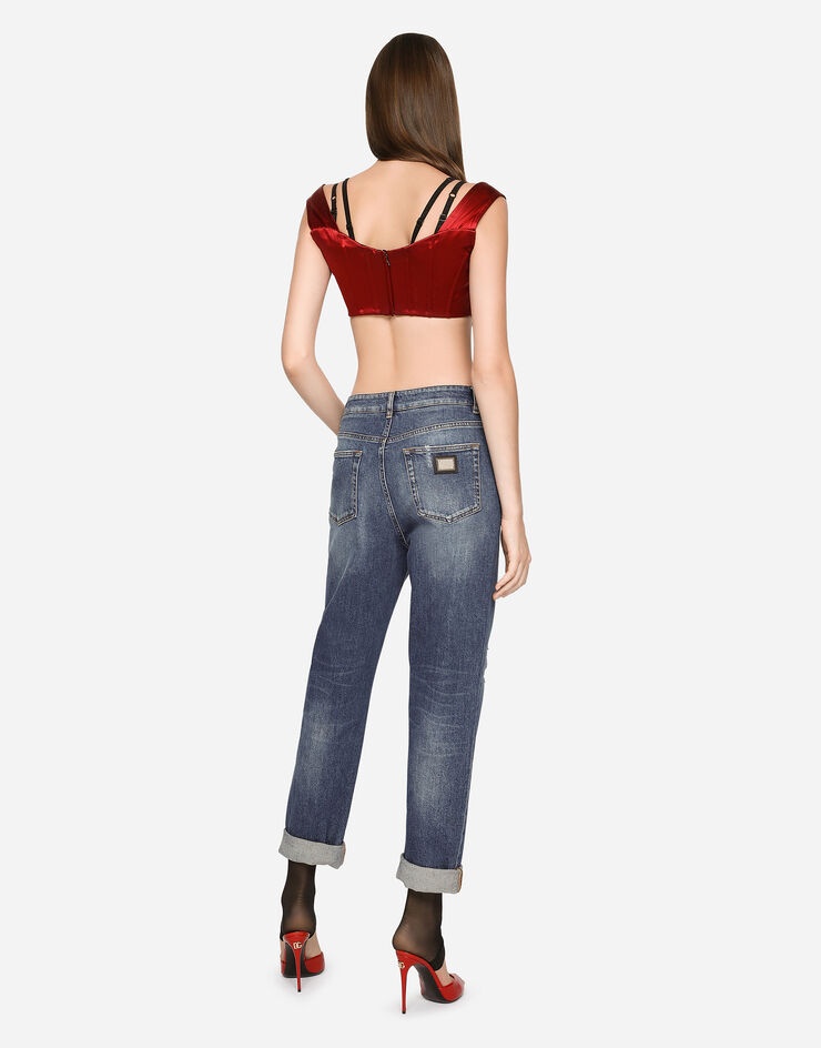 Boyfriend jeans with rips - 3