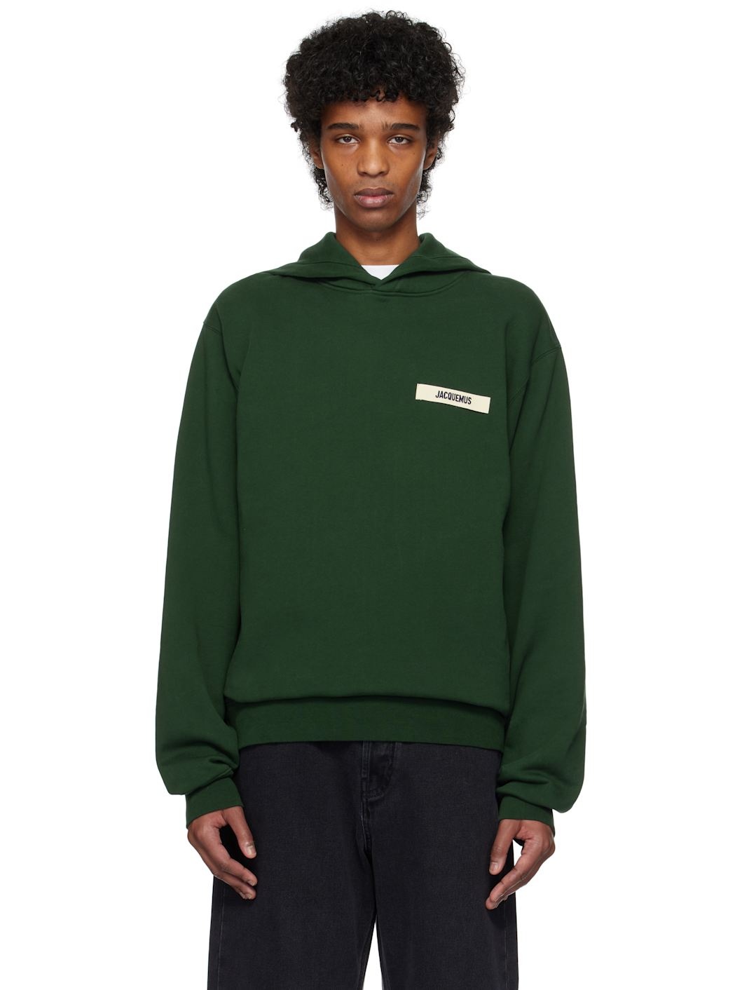 Green 'The Gros Grain' Hoodie - 1