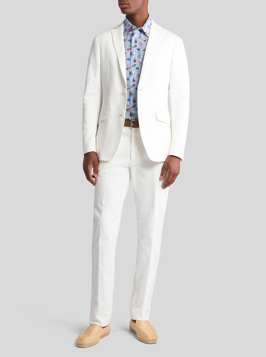 COTTON JACQUARD BLAZER - 3