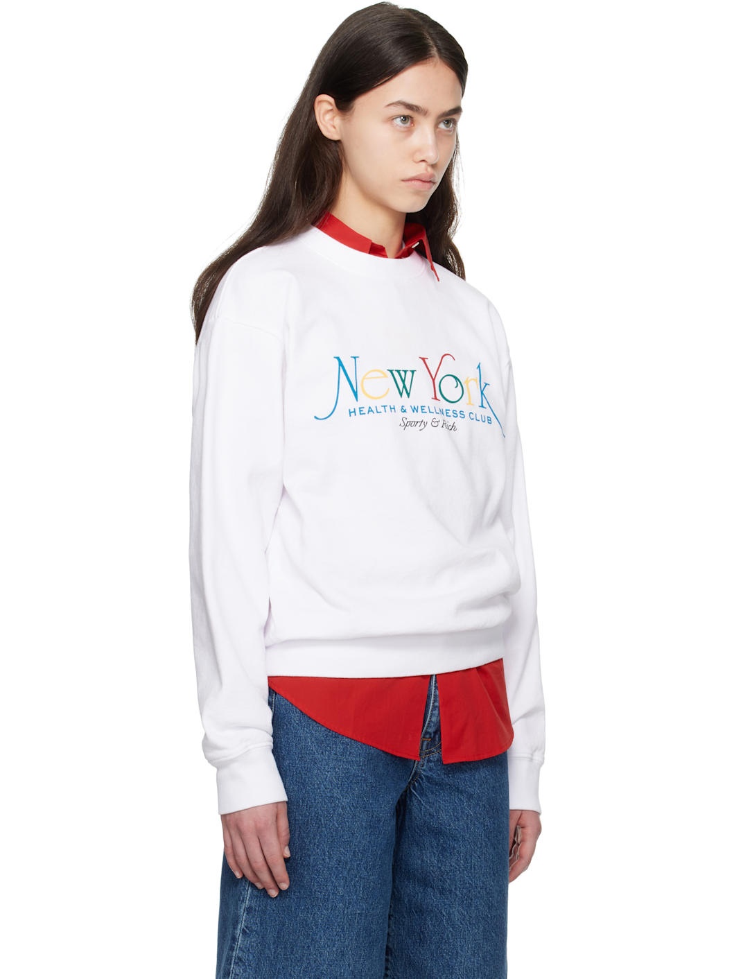 White NY 94 Crewneck Sweatshirt - 2