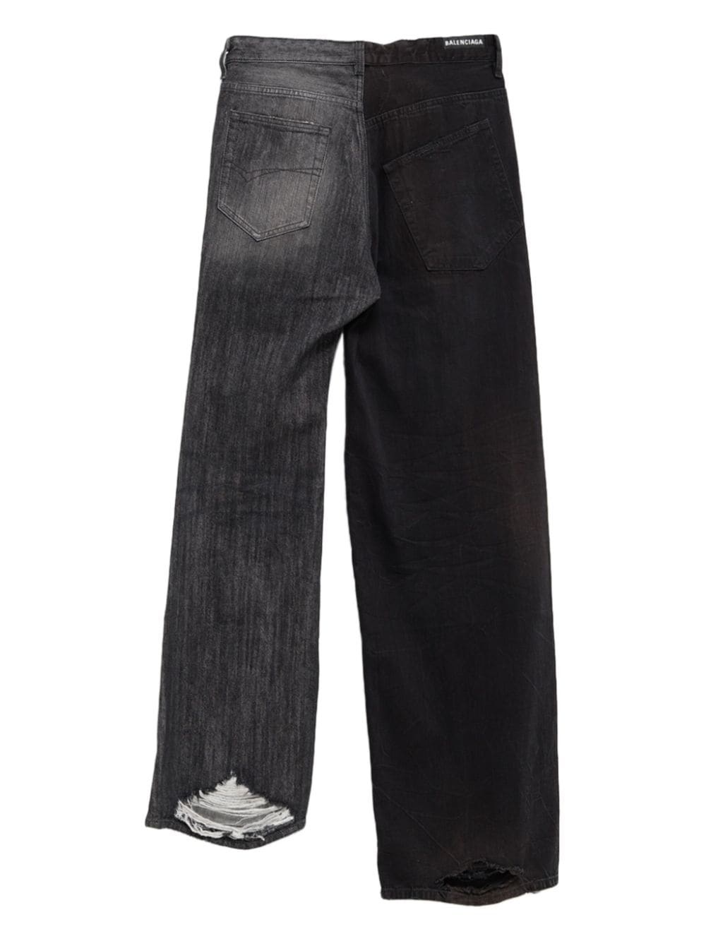 asymmetric jeans - 2