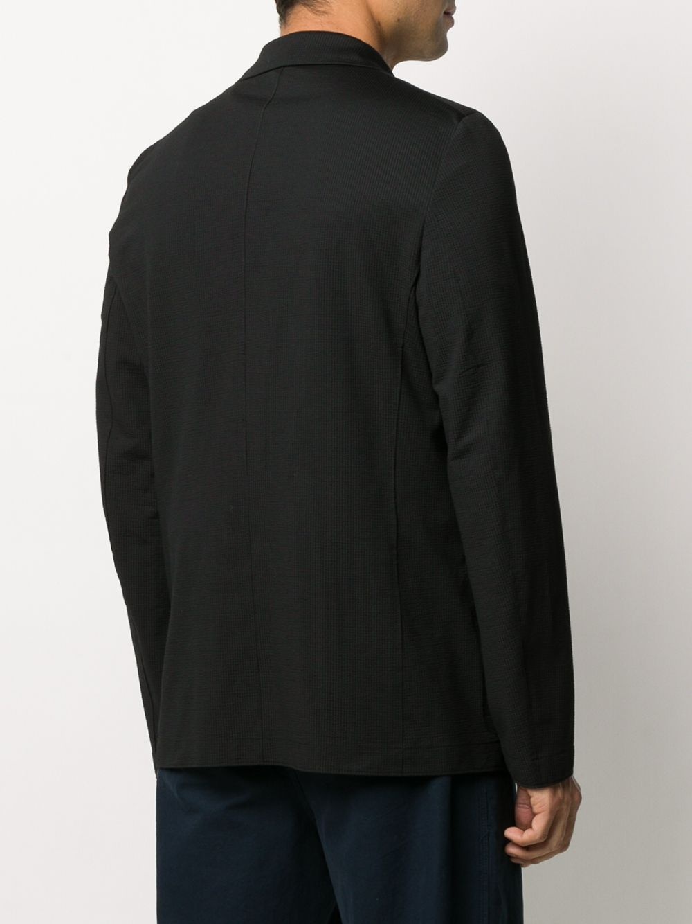 textured relaxed blazer - 4