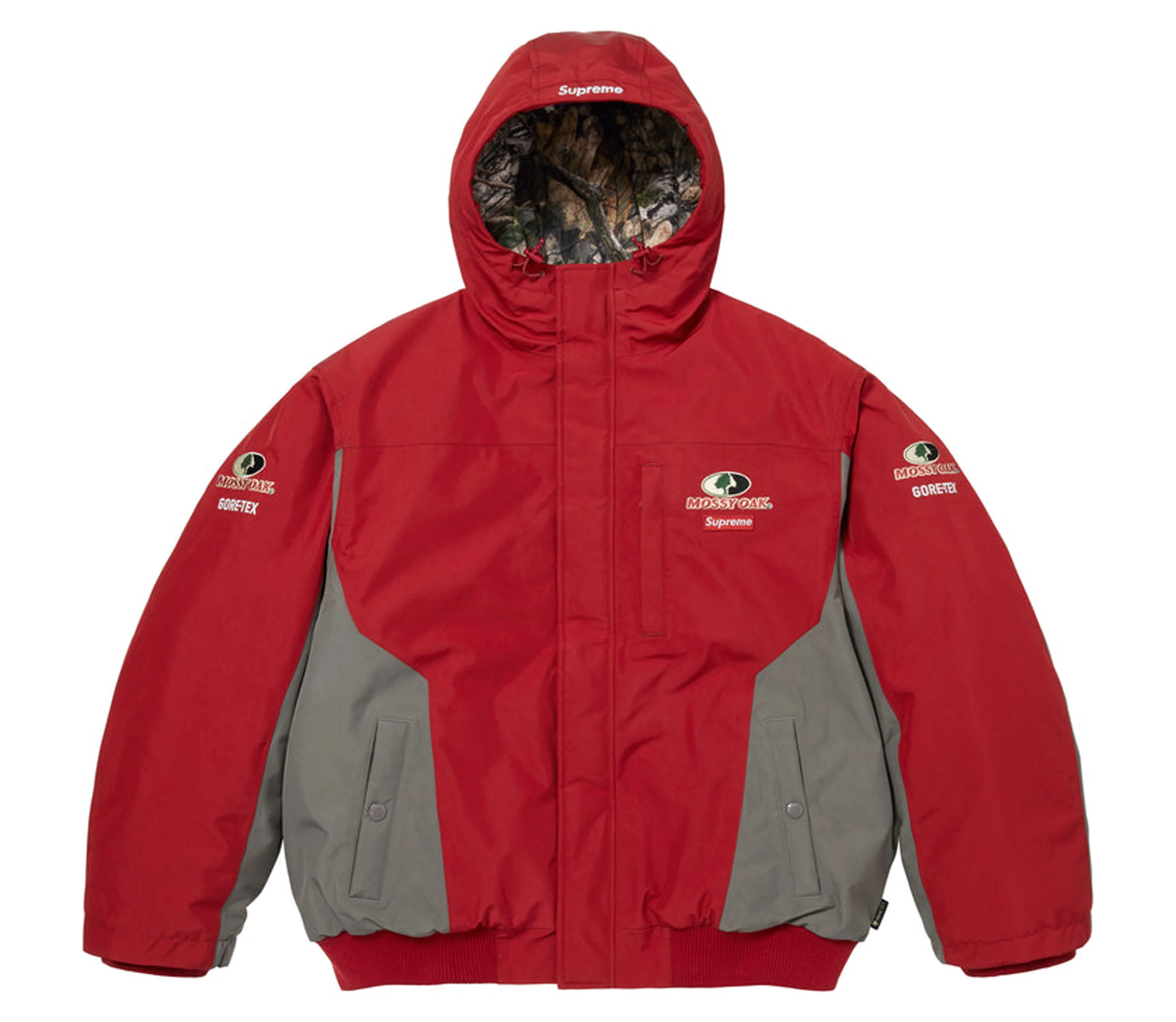 Supreme 'GORE-TEX Mossy Oak®' Jacket (Red) - 1