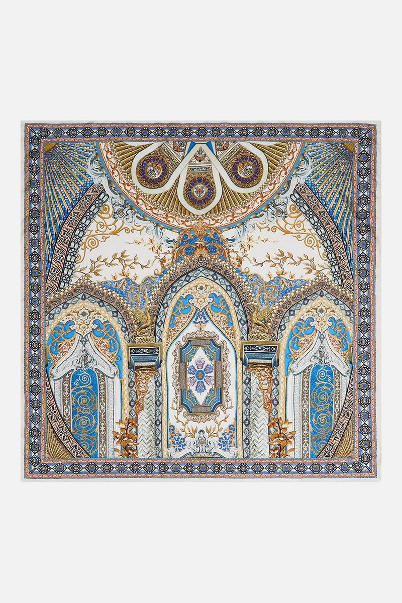 CAMILLA SILK SQUARE SCARF outlook