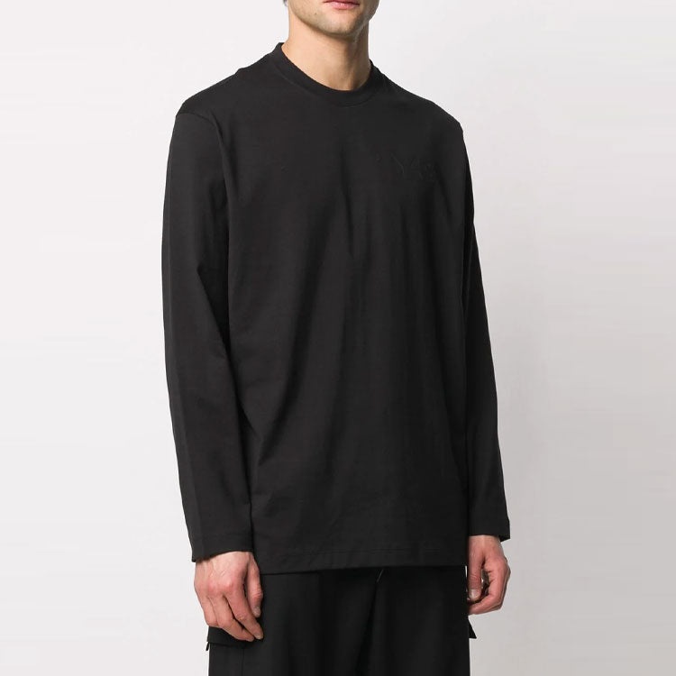 adidas Y-3 Long Sleeve Classic Chest Logo T-Shirt 'Black' FN3361 - 4