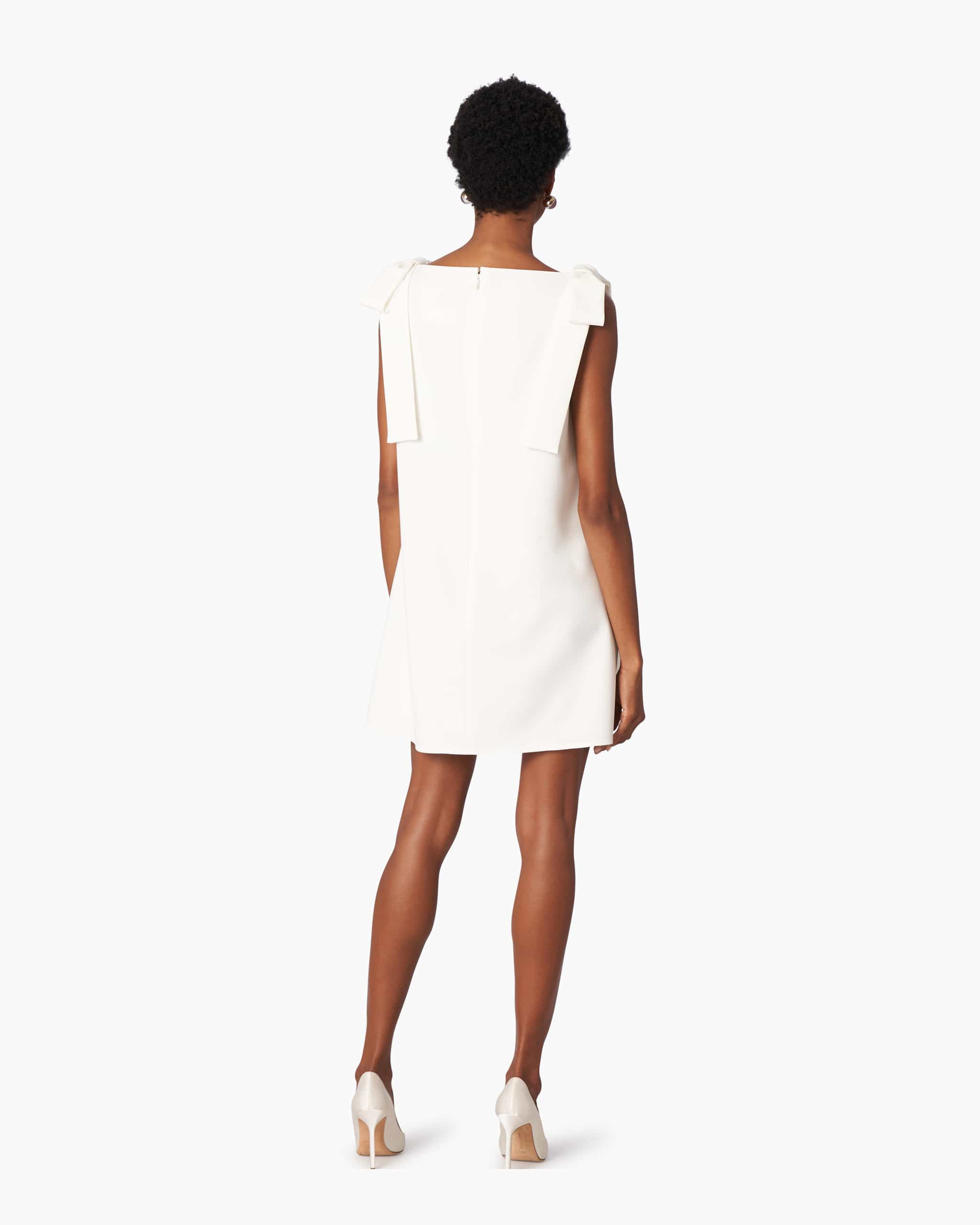 Shift Dress with Bows - 3