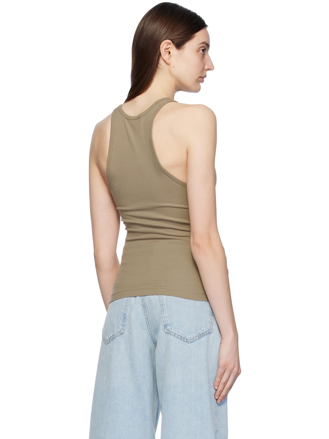 Taupe Bianca Tank Top - 3