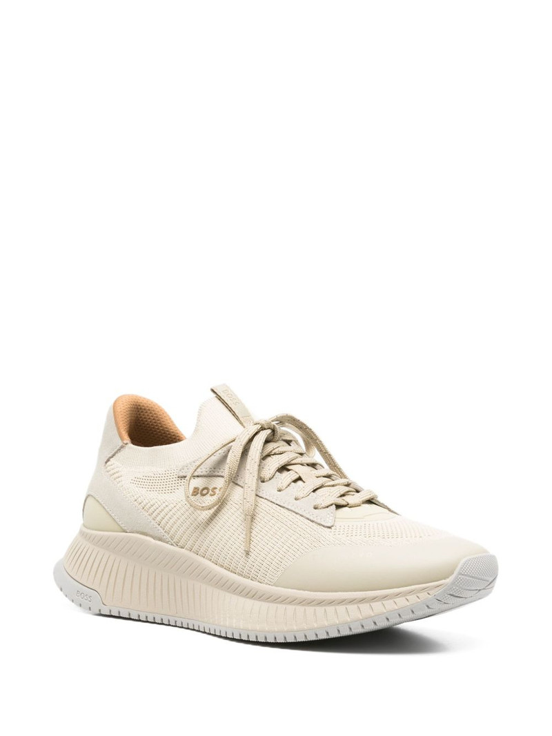 BOSS ribbed sneakers outlook