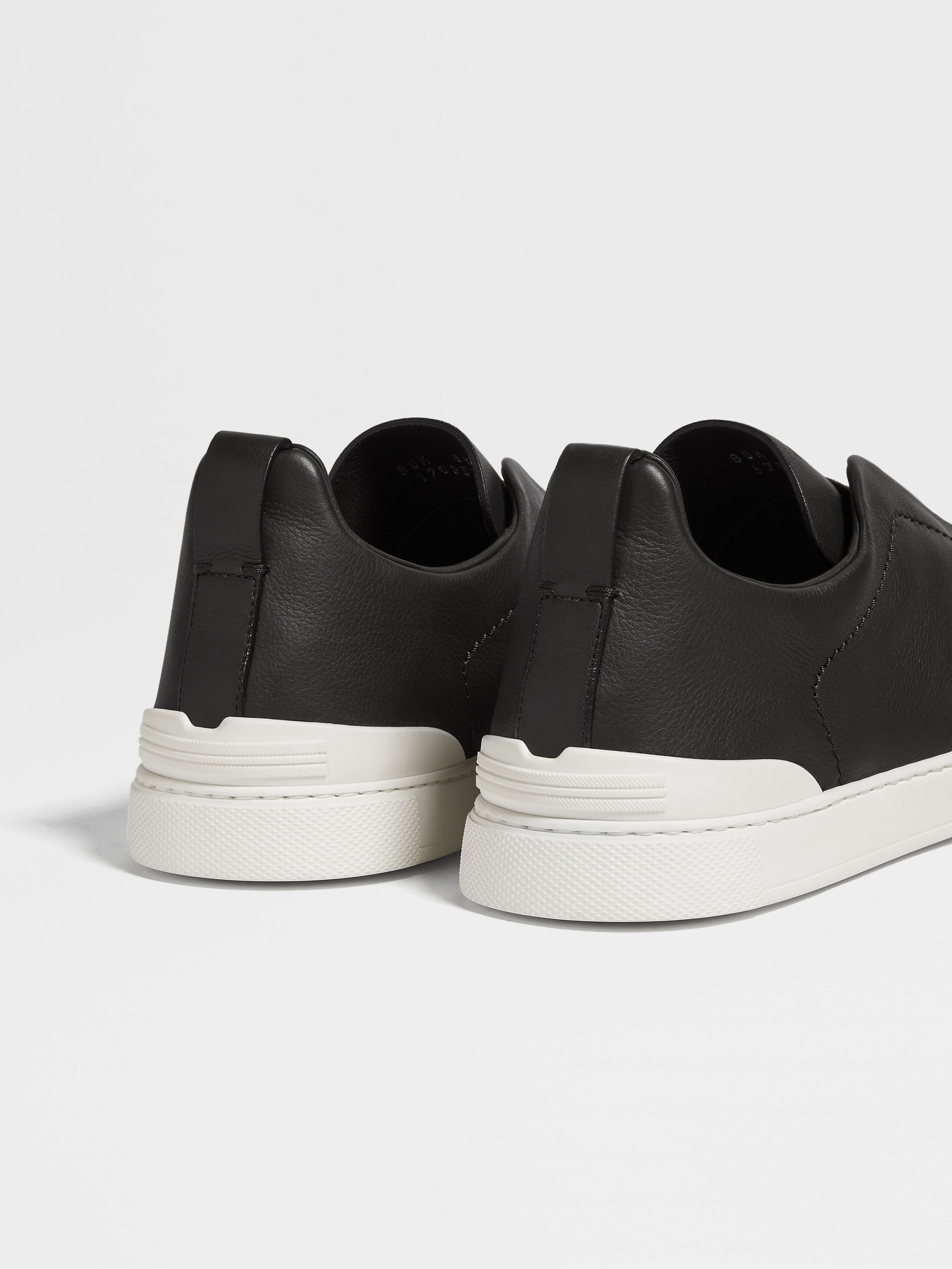 BLACK TRIPLE STITCH™ SECONDSKIN SNEAKERS - 2
